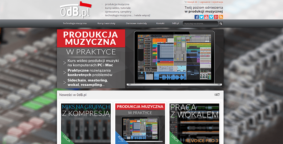 0dB.pl - produkcja muzyczna, kursy, tutoriale